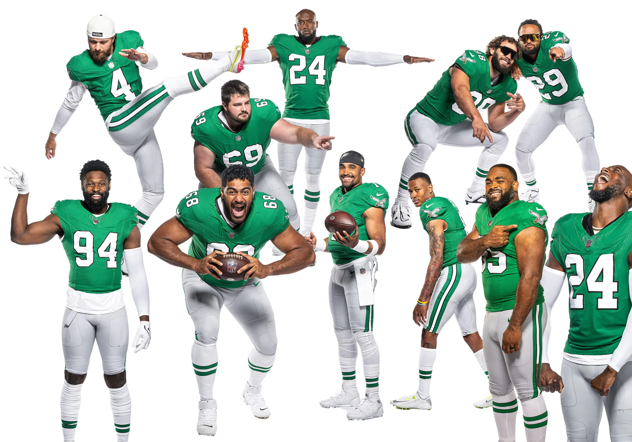 Eagles kelly green jerseys: Everything