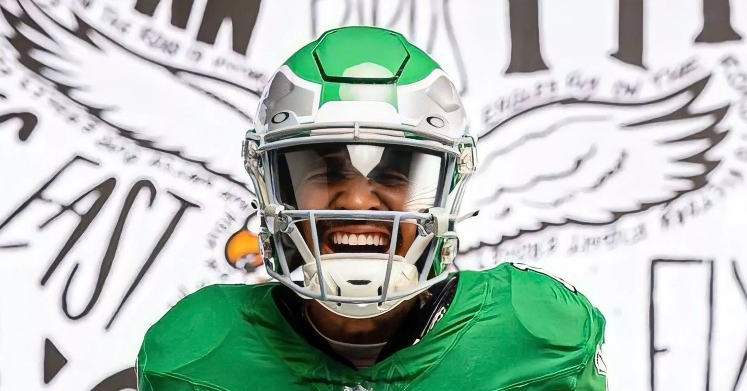 Eagles Kelly Green Throwback Uniforms