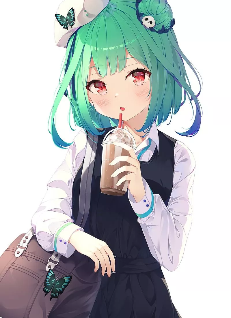 Anime girls, Hololive, Virtual Youtuber