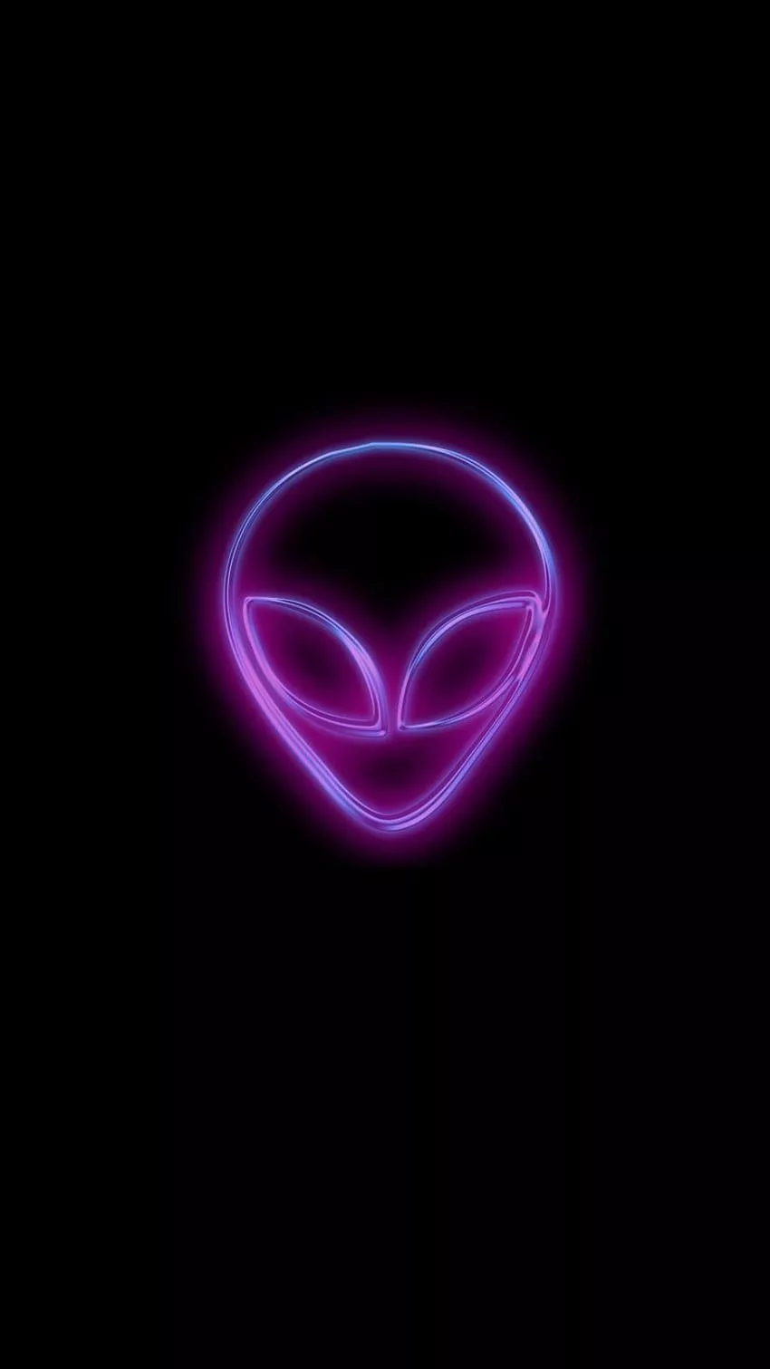 Purple alien HD wallpaper
