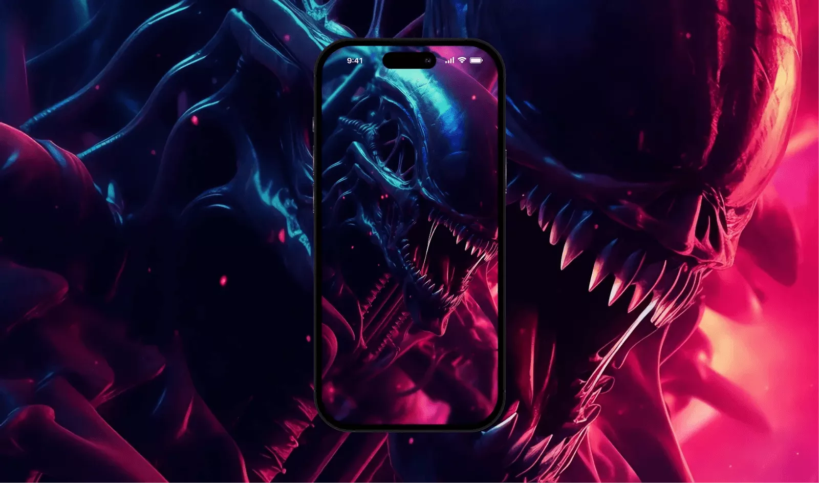Wallpaper 4K Phone. Alien