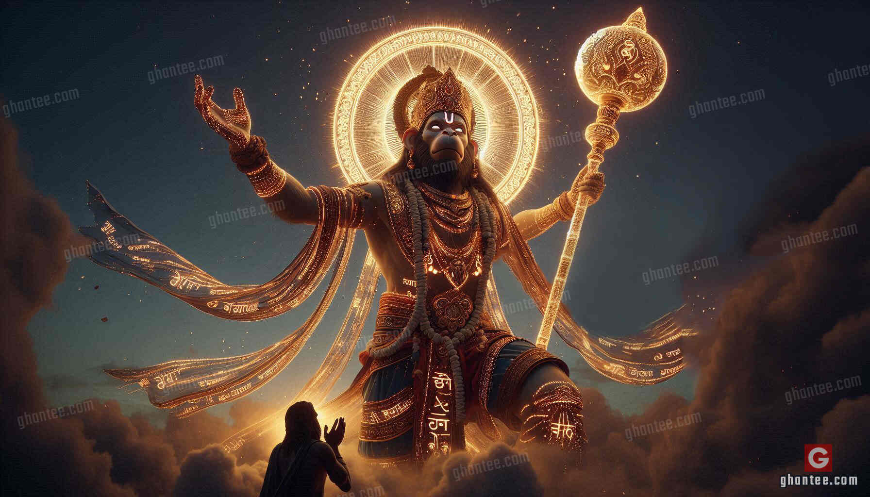 epic lord hanuman laptop wallpaper