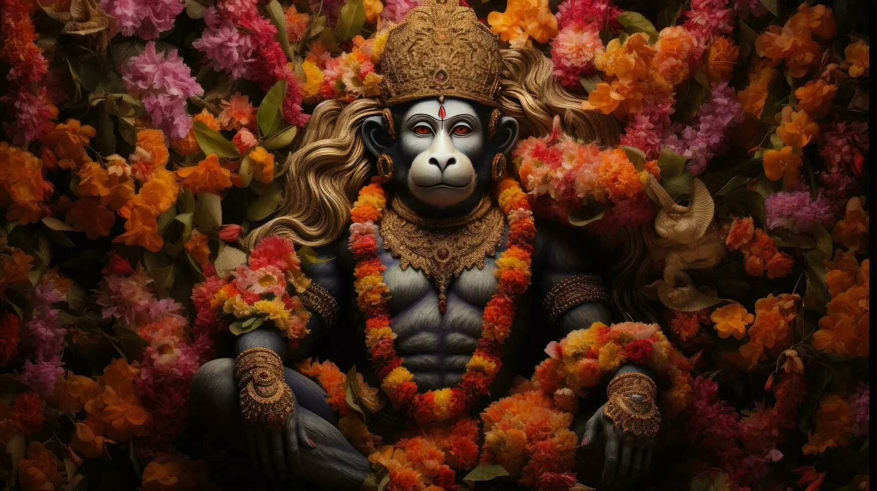 Indian god Hanuman