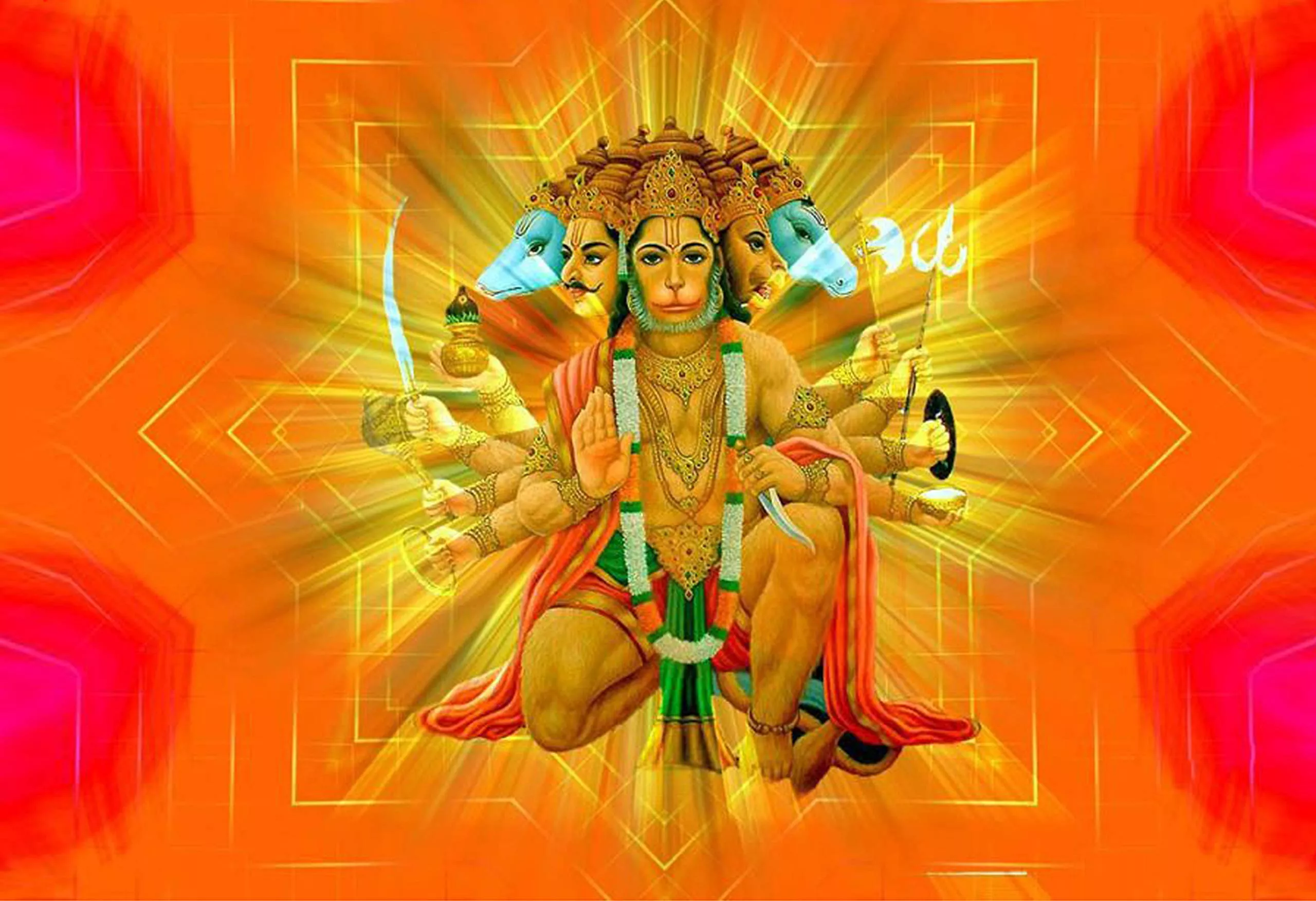 wallpics® Hanuman Wallpaper Fully