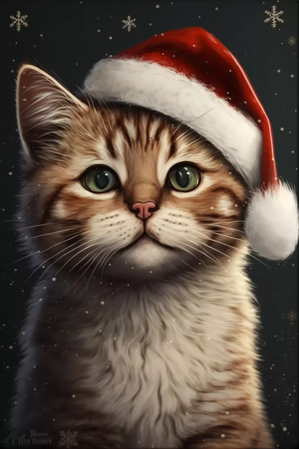 Retro Christmas Wall Art