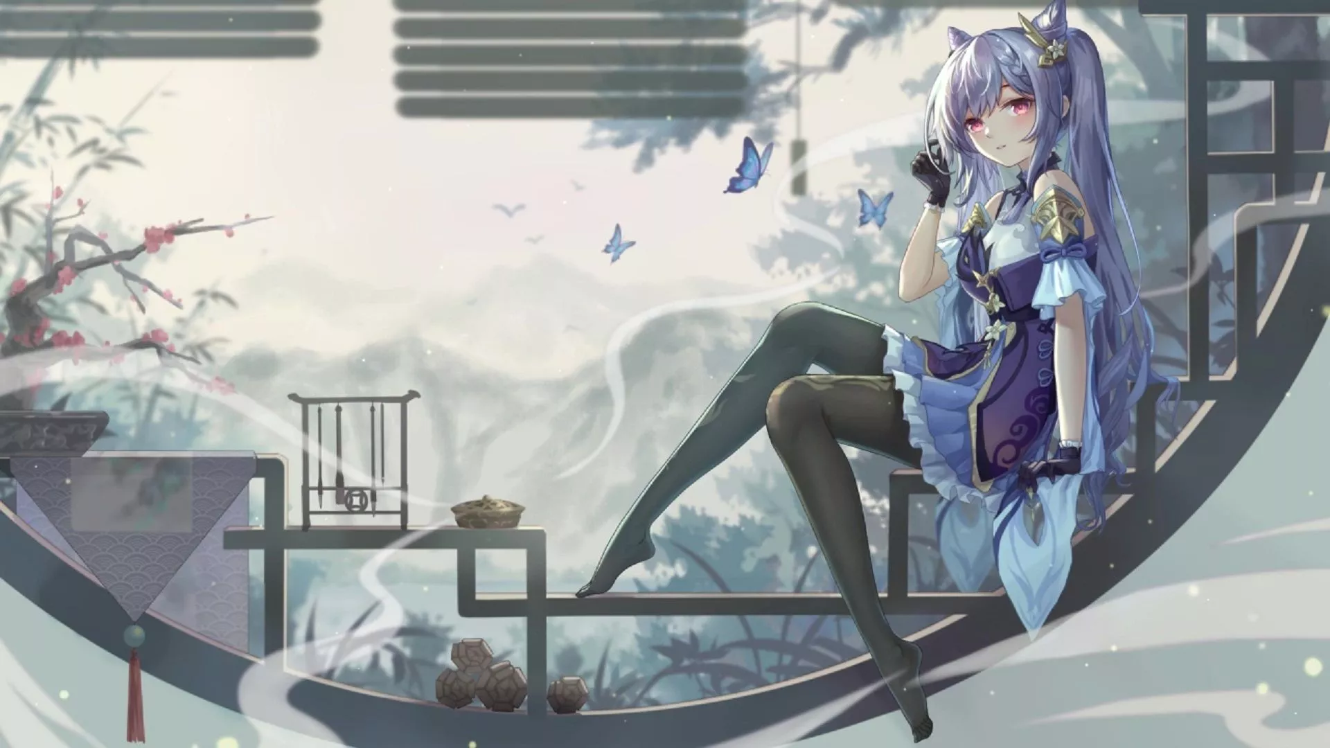 Cat Girl Live Wallpaper, Animated