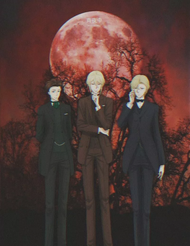 MORIARTY BROTHERS, anime, iphone