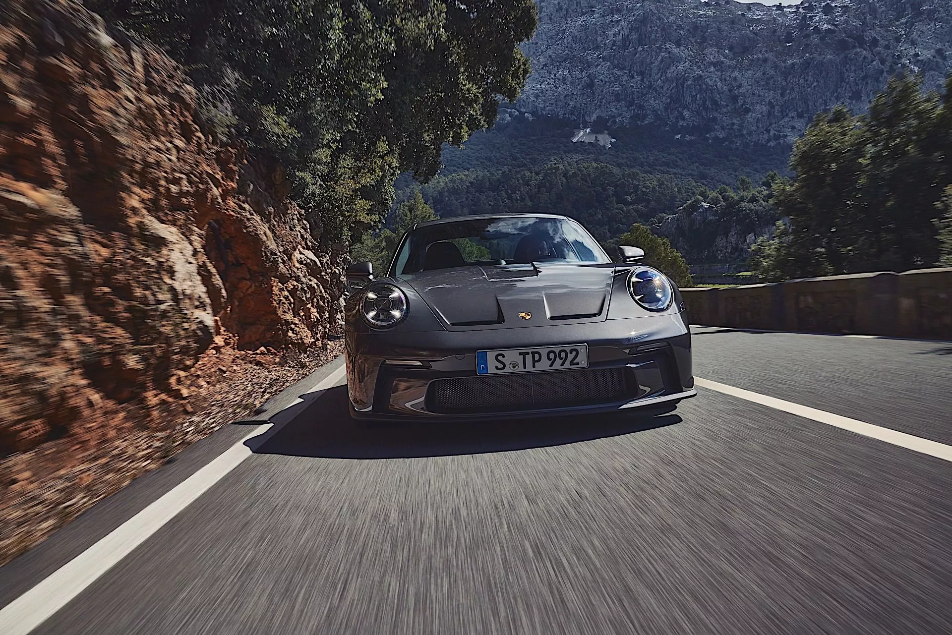 The 992 GT3 Touring is a more subtle