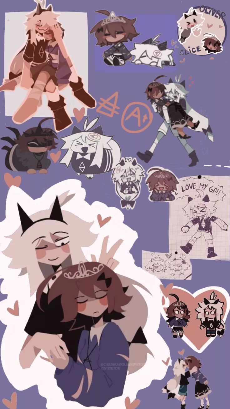 Alice × Oliver Wallpaper