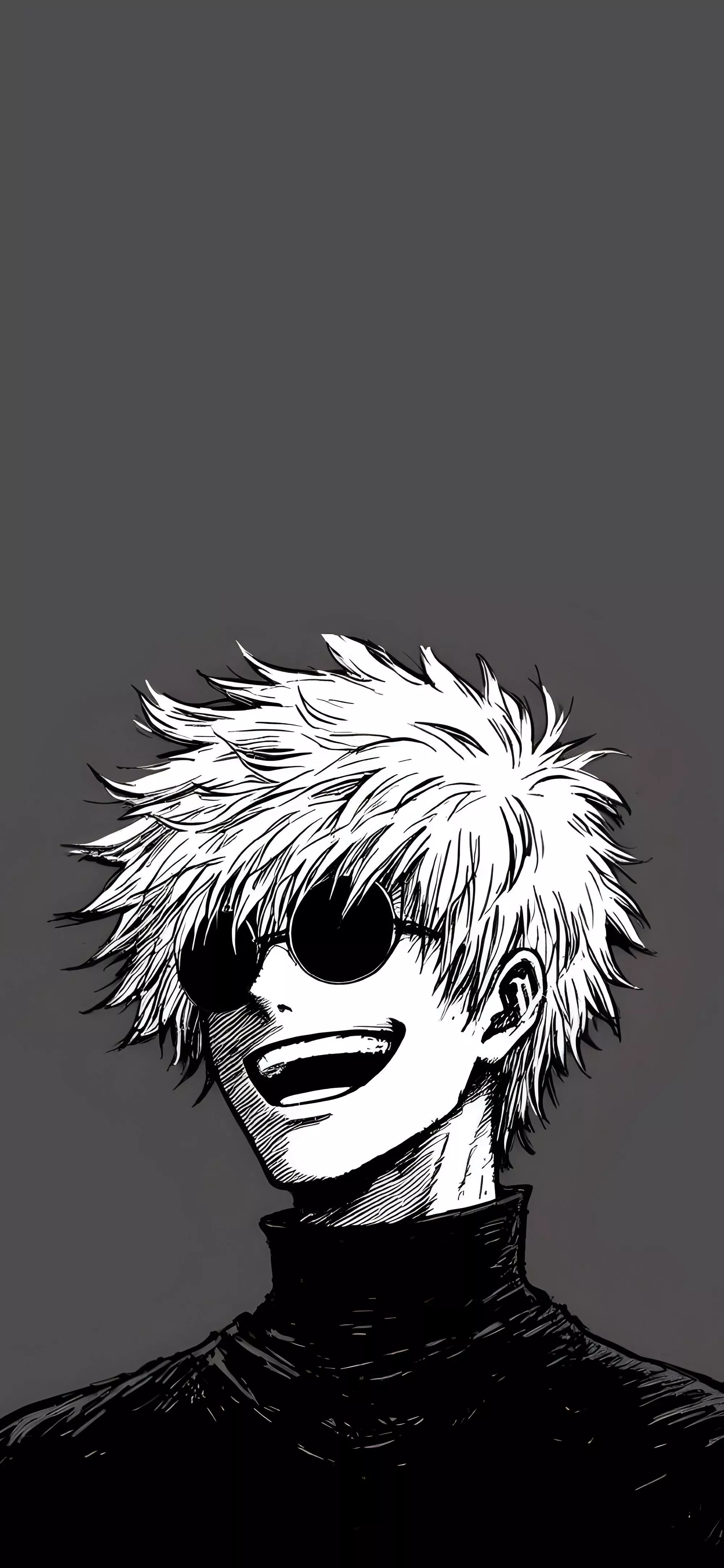 Stylish Manga Gojo Character Art