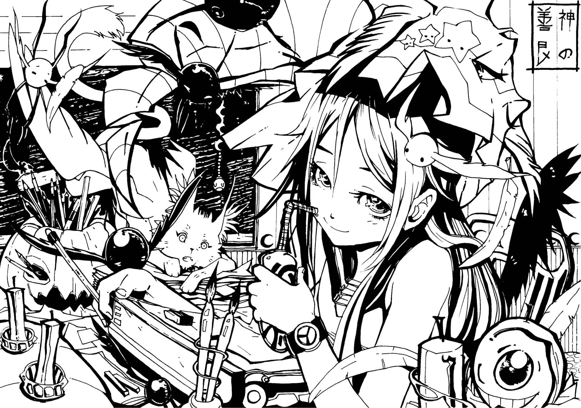 Anime Art Black And White Wallpaper
