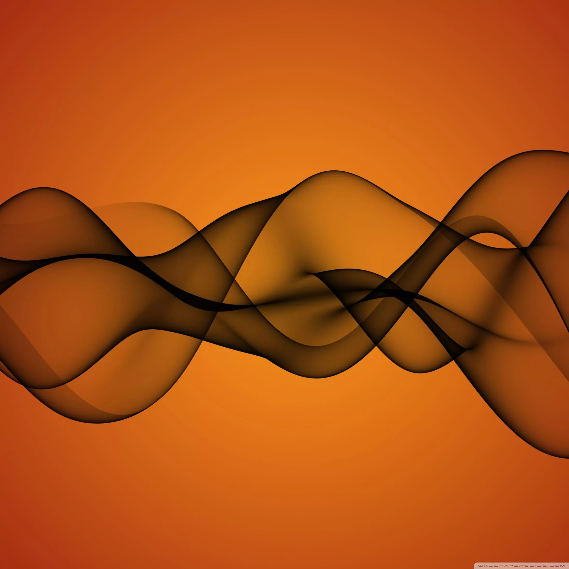 Orange Background Ultra HD Wallpaper