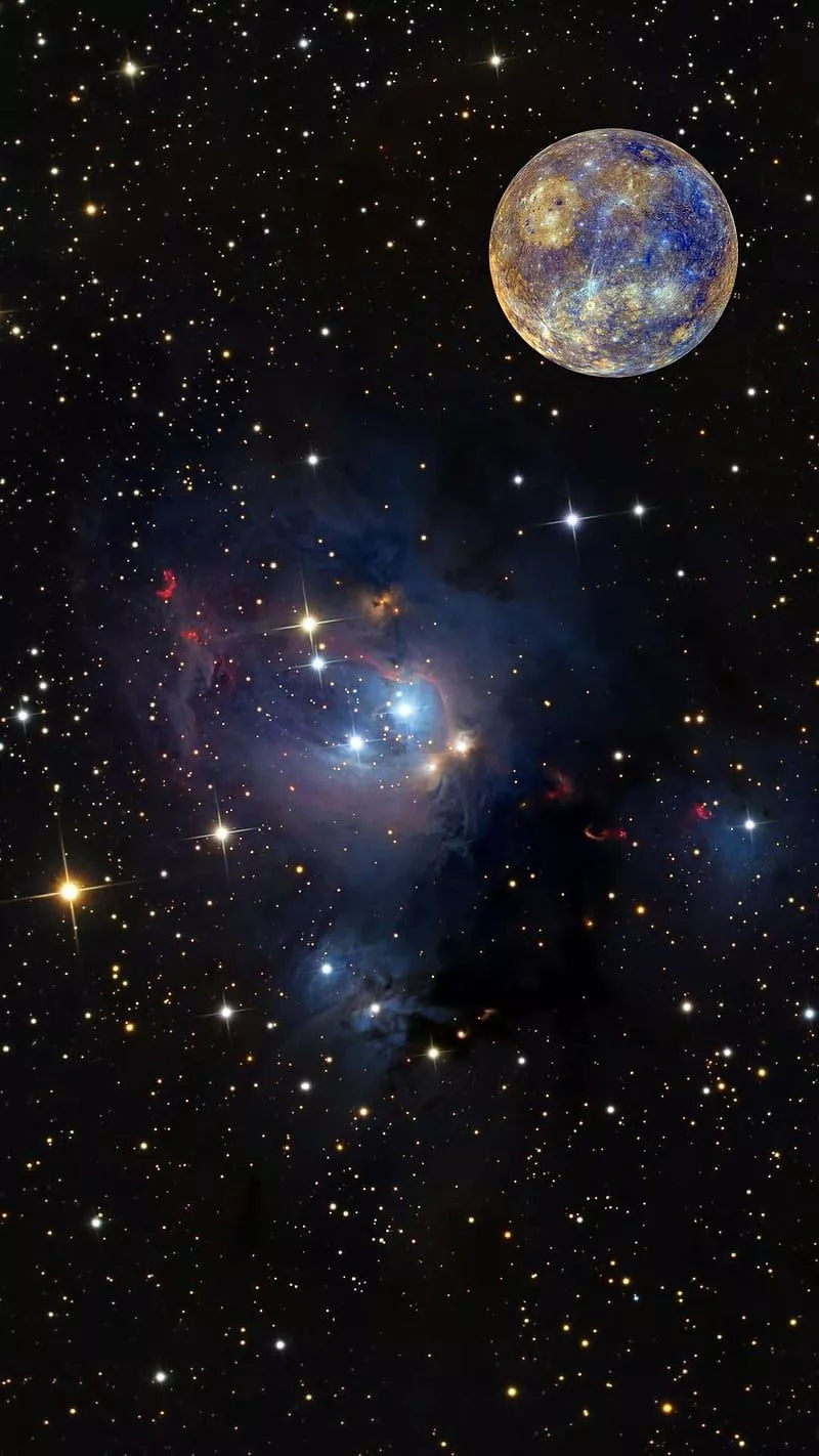 Mercury, black, dark, space, star, HD