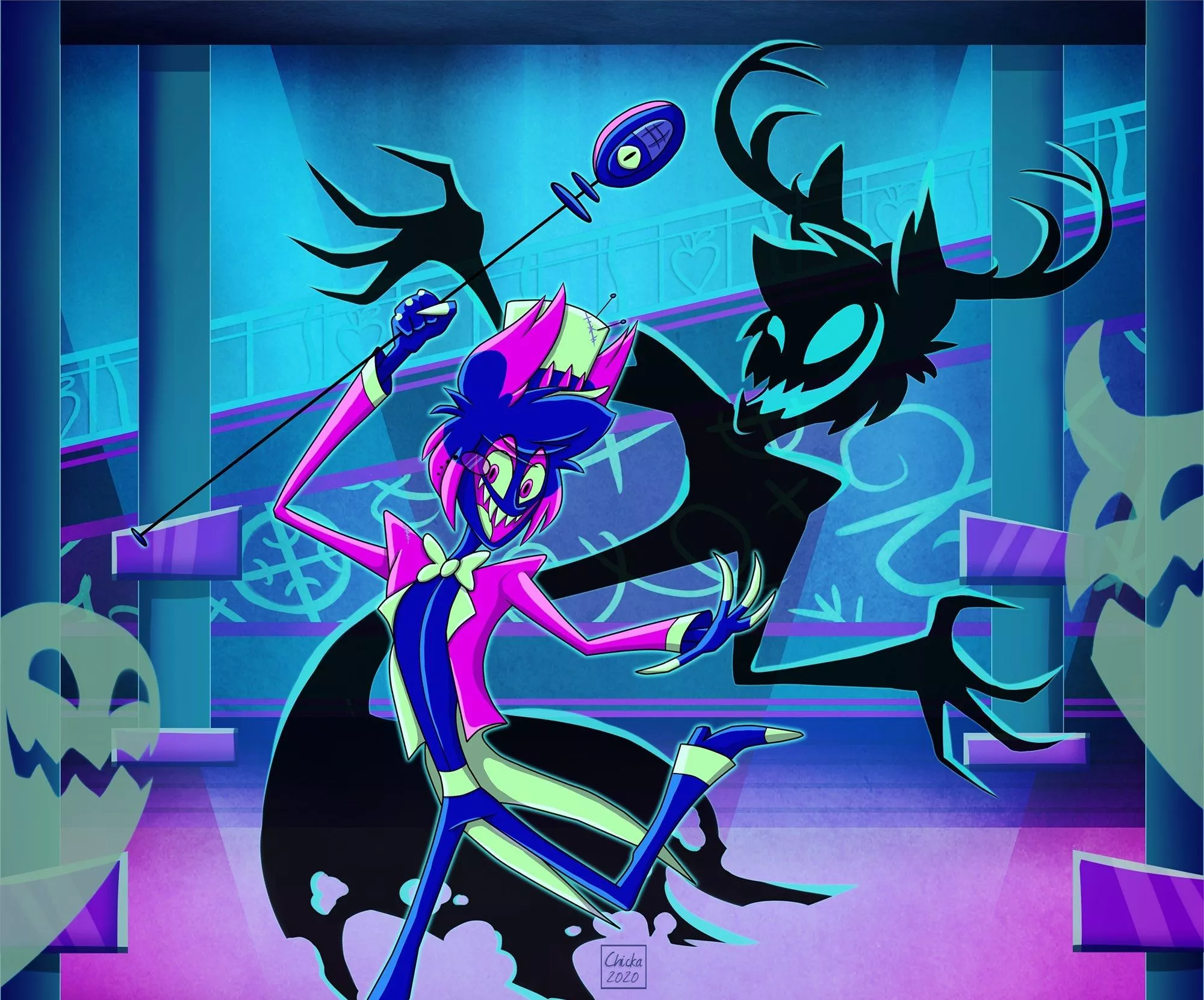 TV Show Hazbin Hotel HD Wallpaper