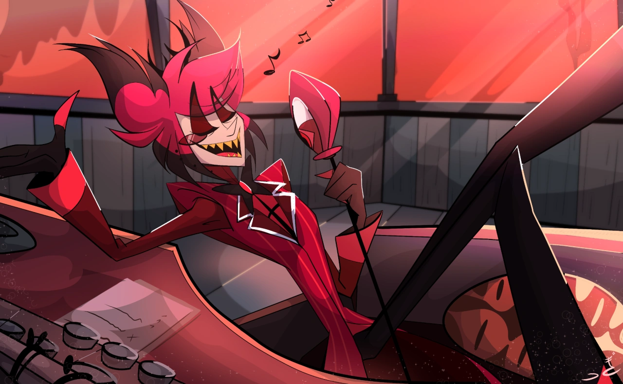 Alastor. Kiri's headcanons