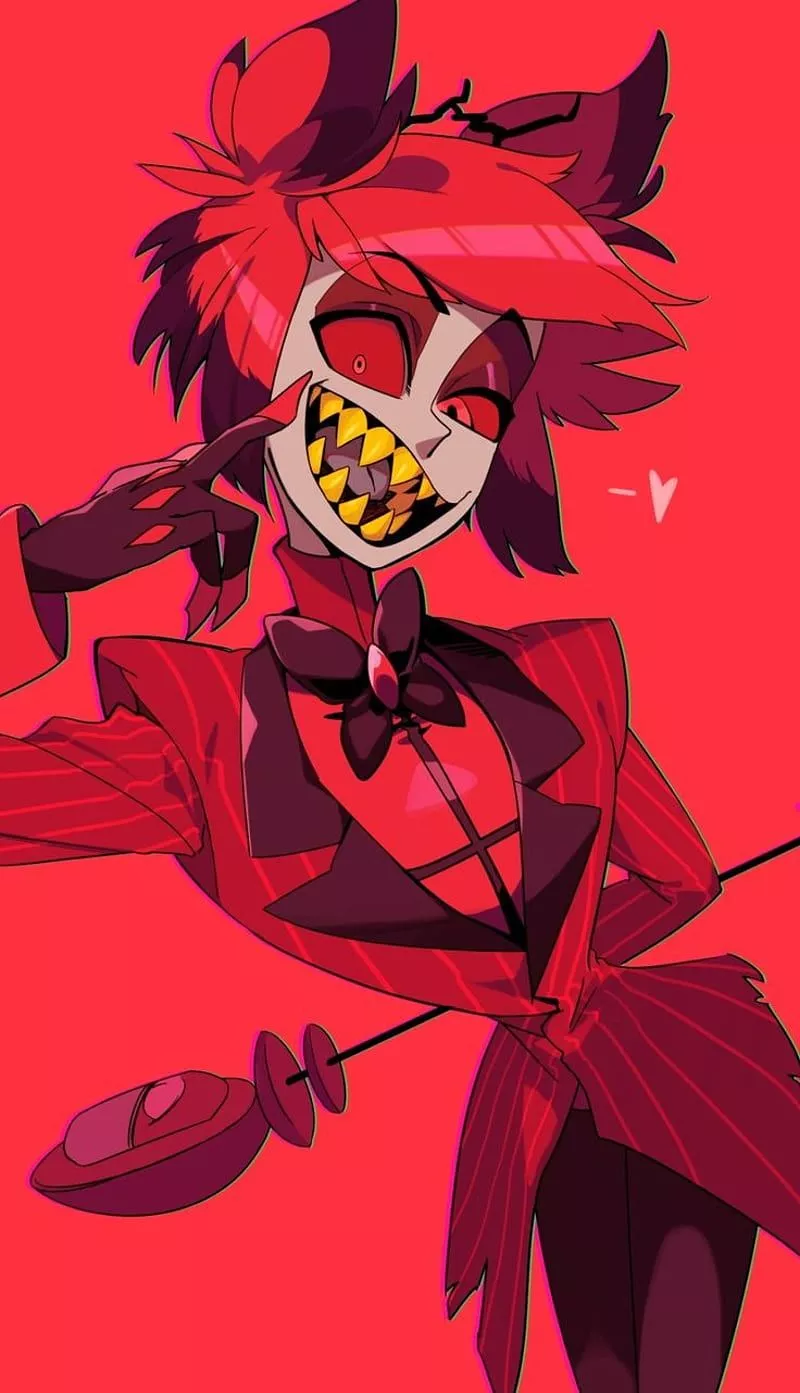 Alastor, hazbin hotel, HD phone wallpaper