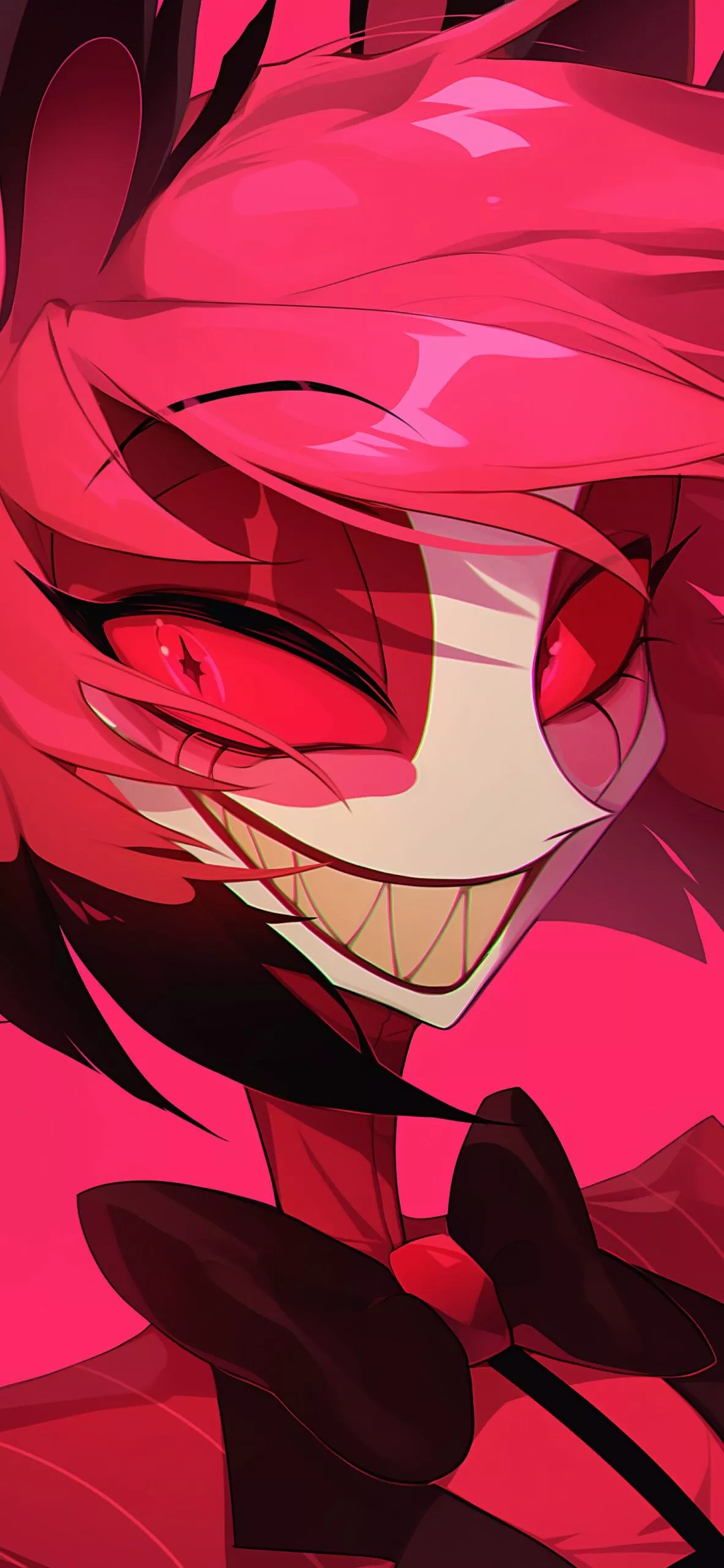Hazbin Hotel Alastor Creepy Smile Wallpaper