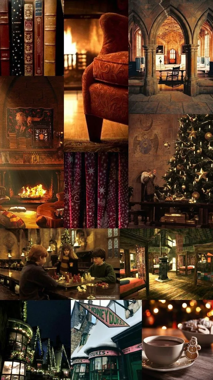 Aesthetic Christmas Harry Potter