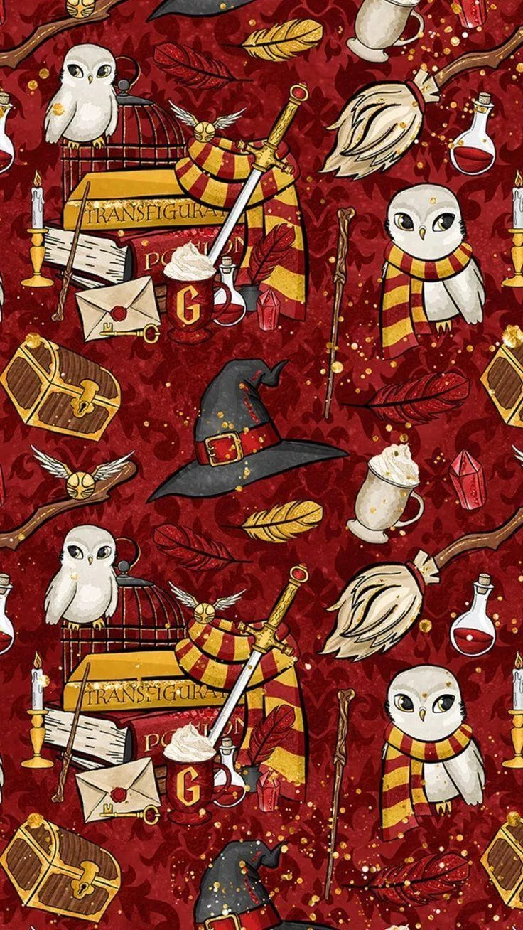 Christmas Harry Potter Wallpaper