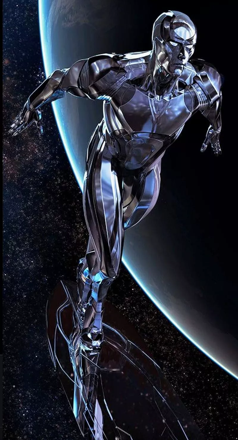 Silver Surfer, marvel, silver surfer, HD phone wallpaper