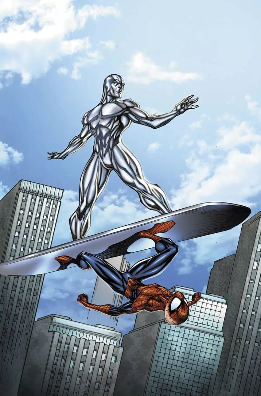 Heroes silver surfer marvel comics