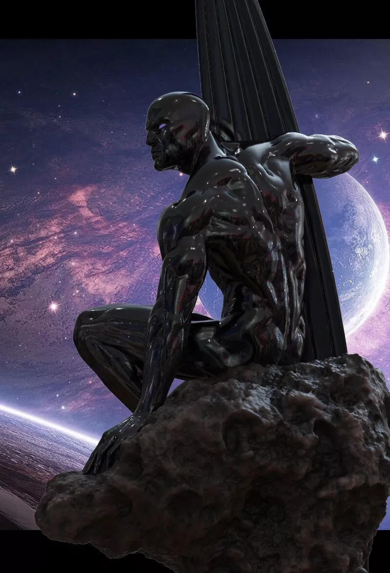 Black Edition 1 4 Statue, Sumit Malhotra