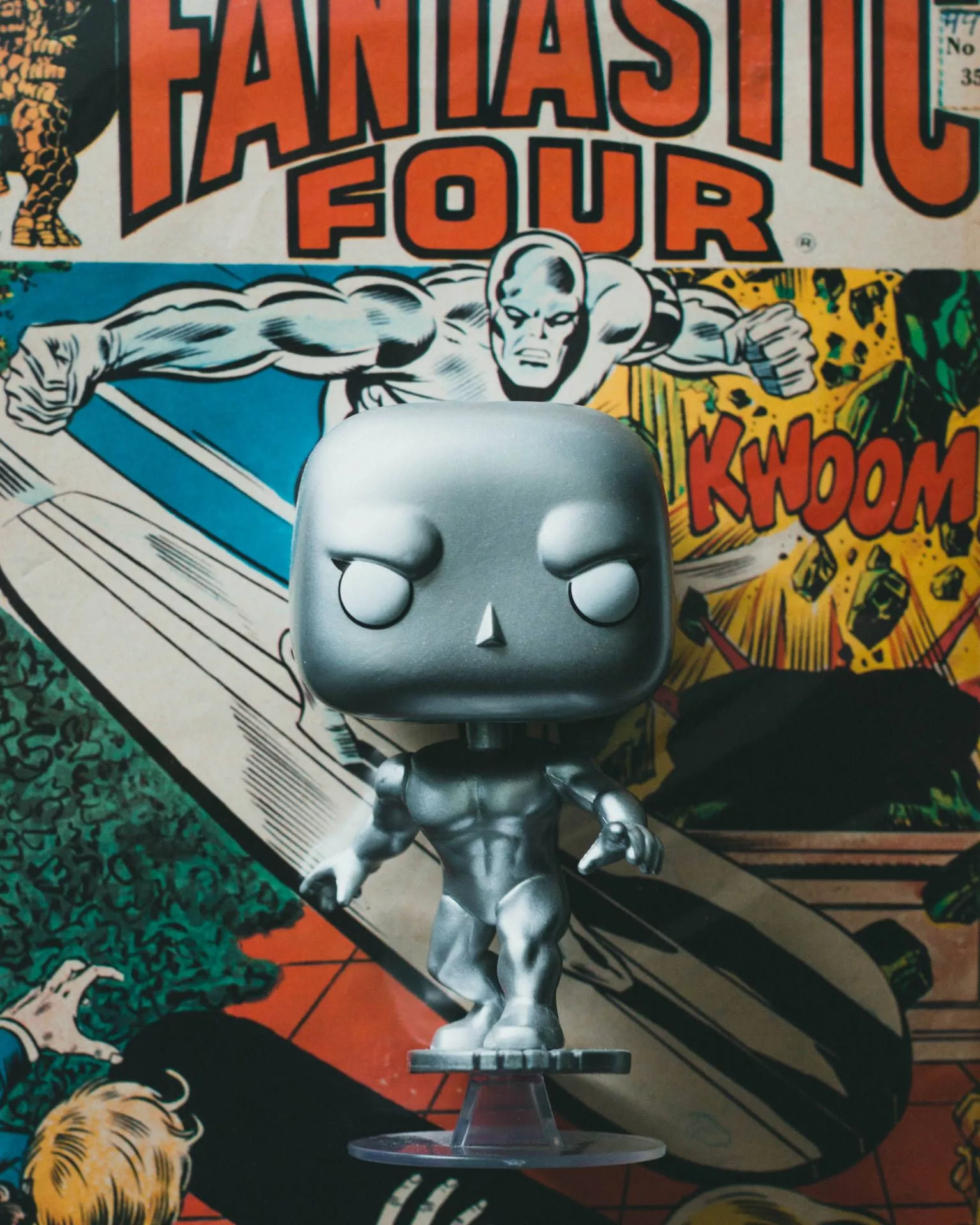 Funko Pop Silver Surfer Wallpaper