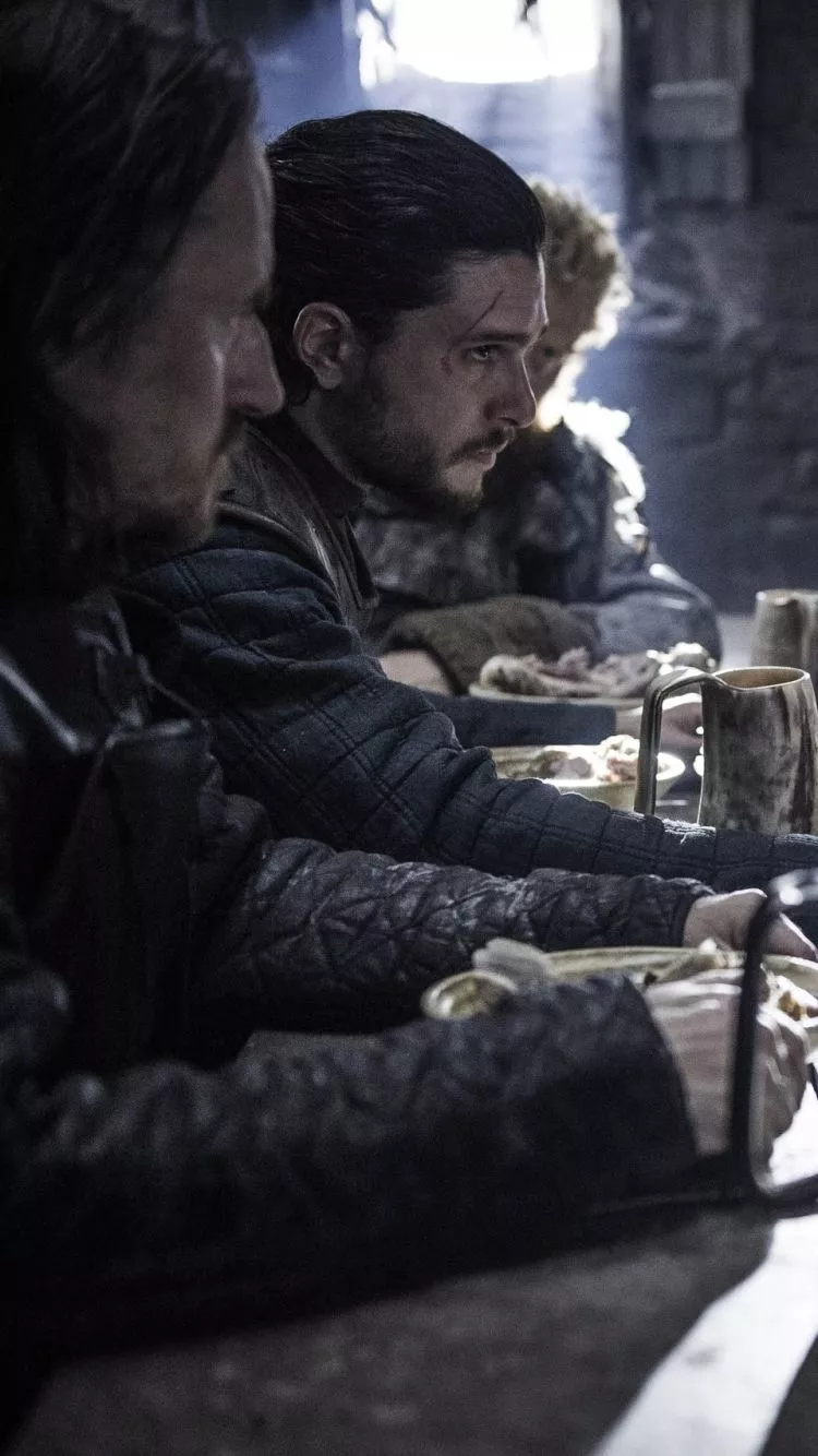 Kit Harington, Jon Snow, Sansa Stark