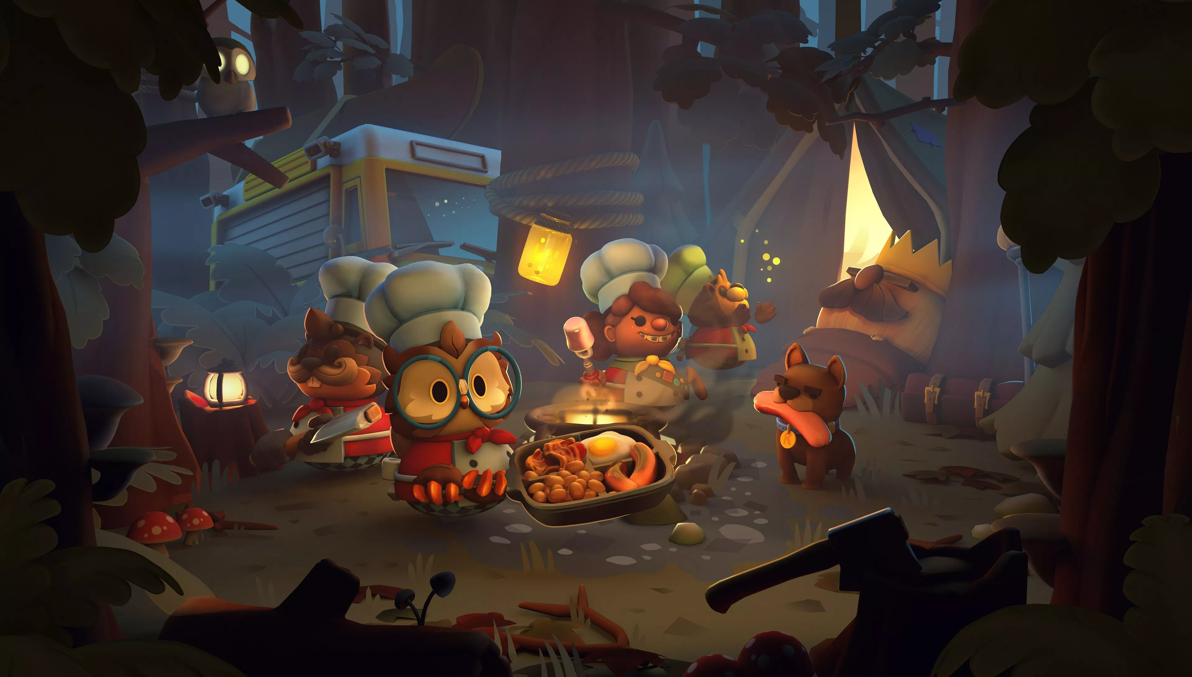 Download Video Game Overcooked 2 4k