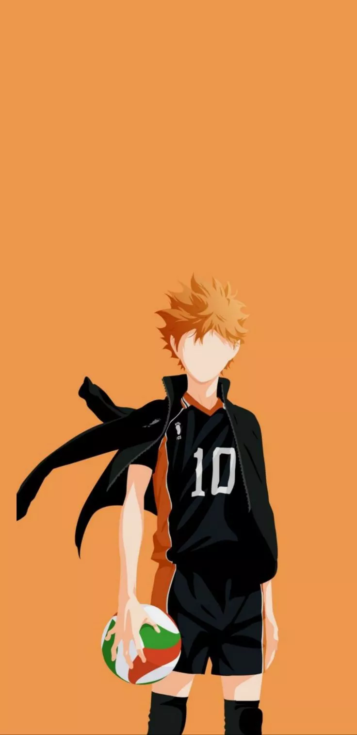 Hinata Shoyo Minimalist Wallpaper