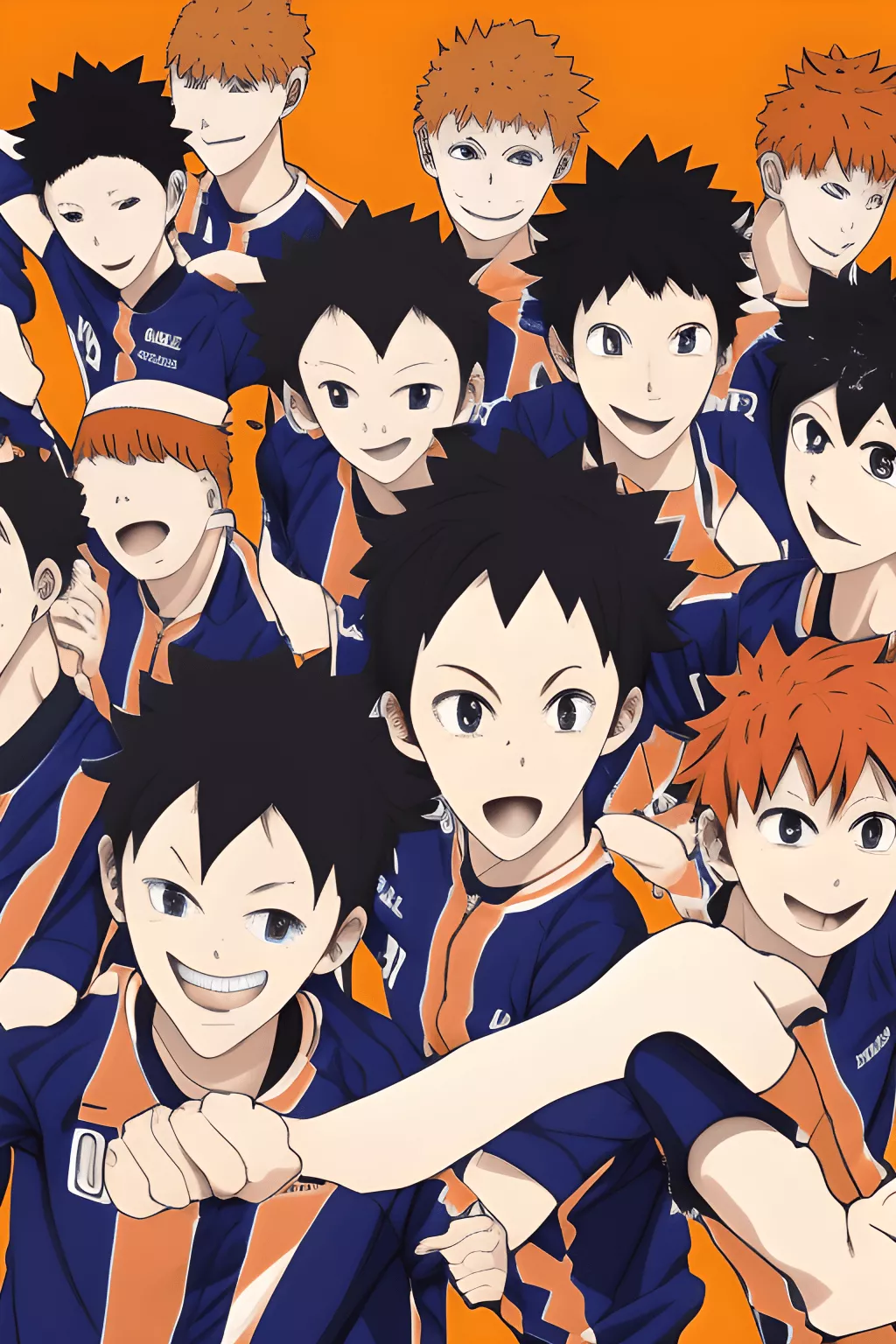 Hinata Shoyo in Haikyuu 4k Wallpaper