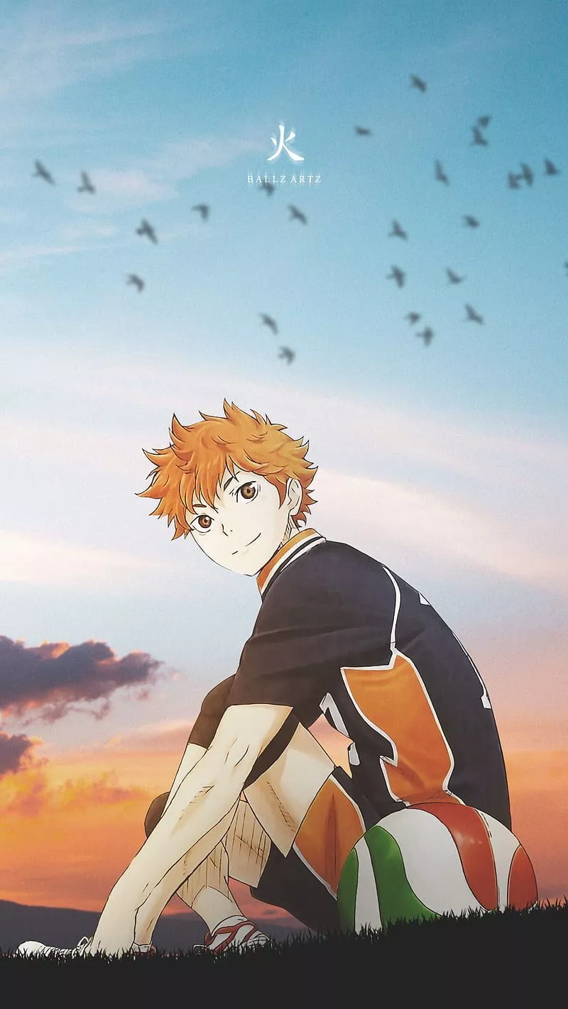 Hinata Shouyou, aesthetic, anime, art