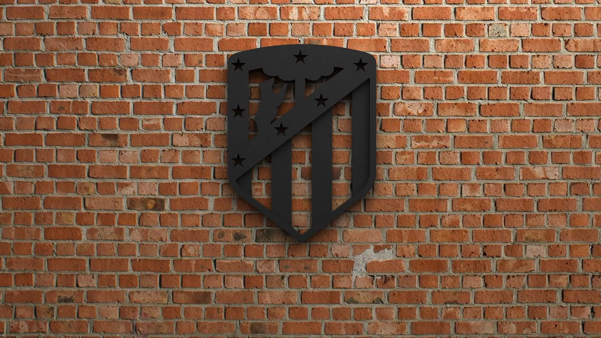 Emblem Logo Soccer HD Atletico Madrid