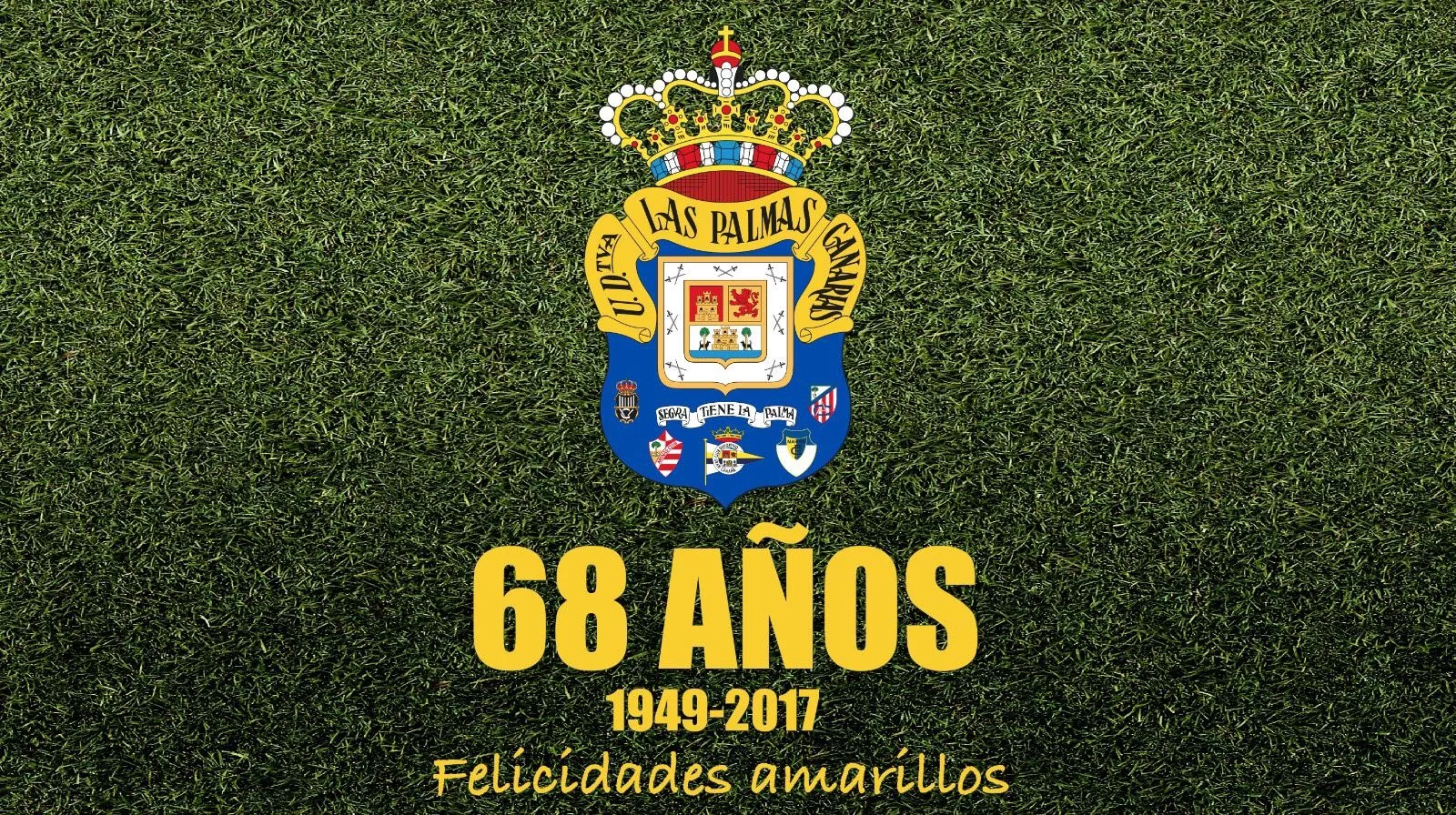 'Feliz Cumpleaños'. UD Las Palmas