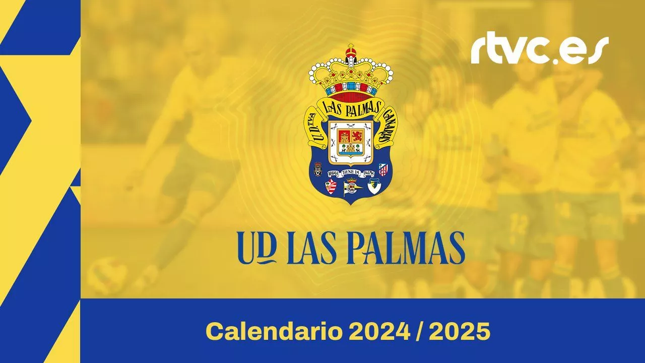 Calendario UD Las Palmas. Temporada 24 25