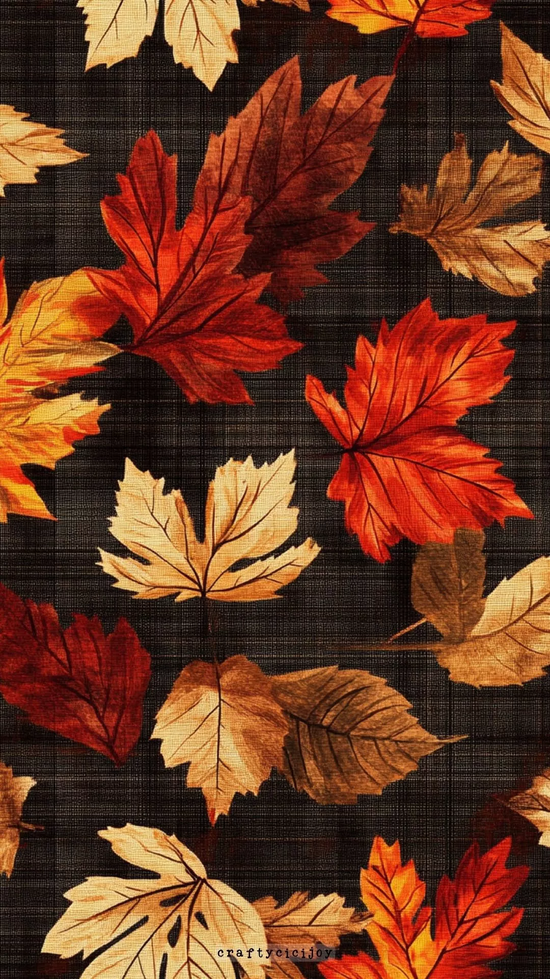Preppy Fall Wallpaper: Chic Autumn Phone Background