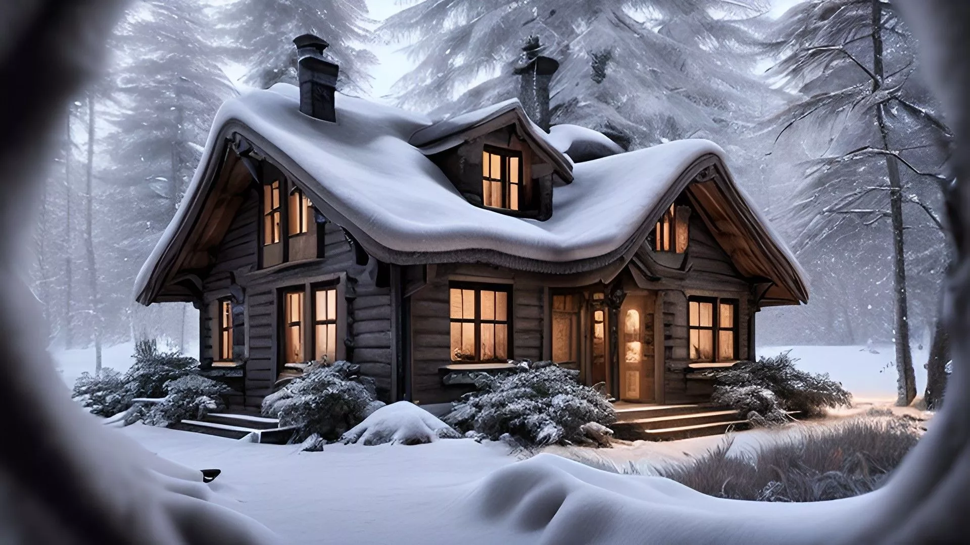 The Cabin in the Forest: A Winter's
