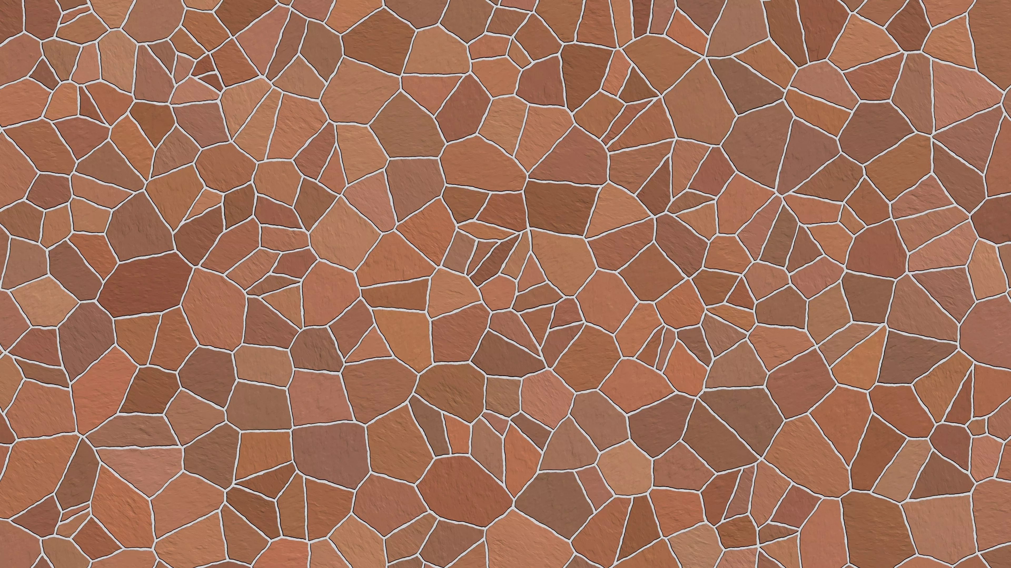 Download Brown Mosaic Abstract Pattern