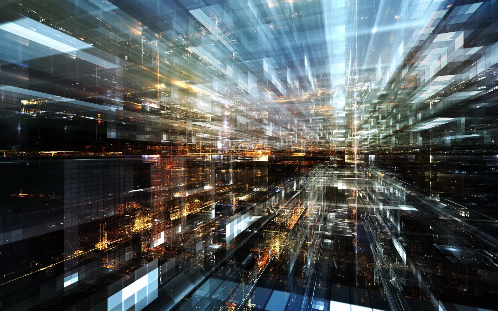 Download Technology Cyberspace HD Wallpaper