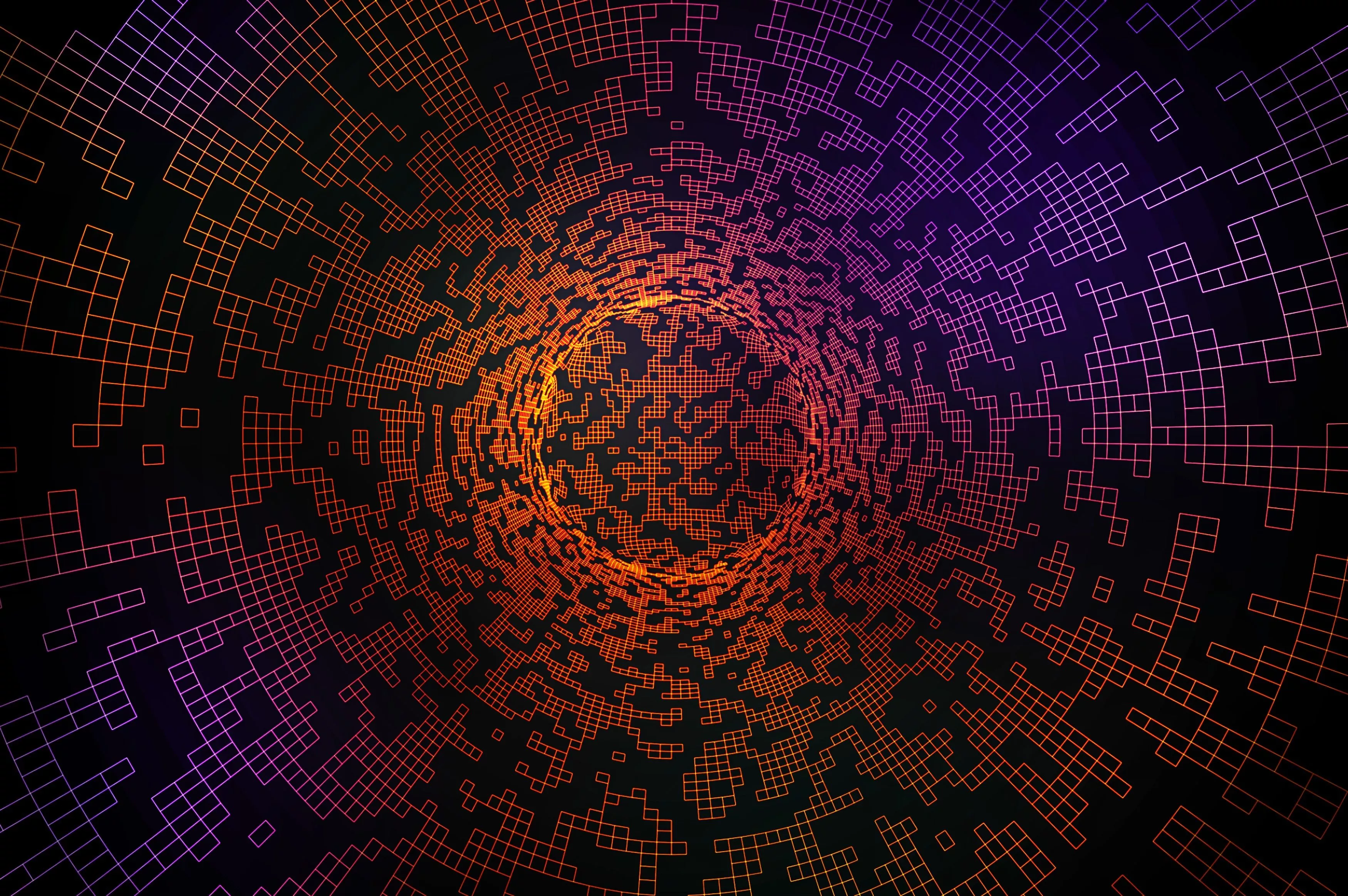 Cyberspace wallpaper for desktop