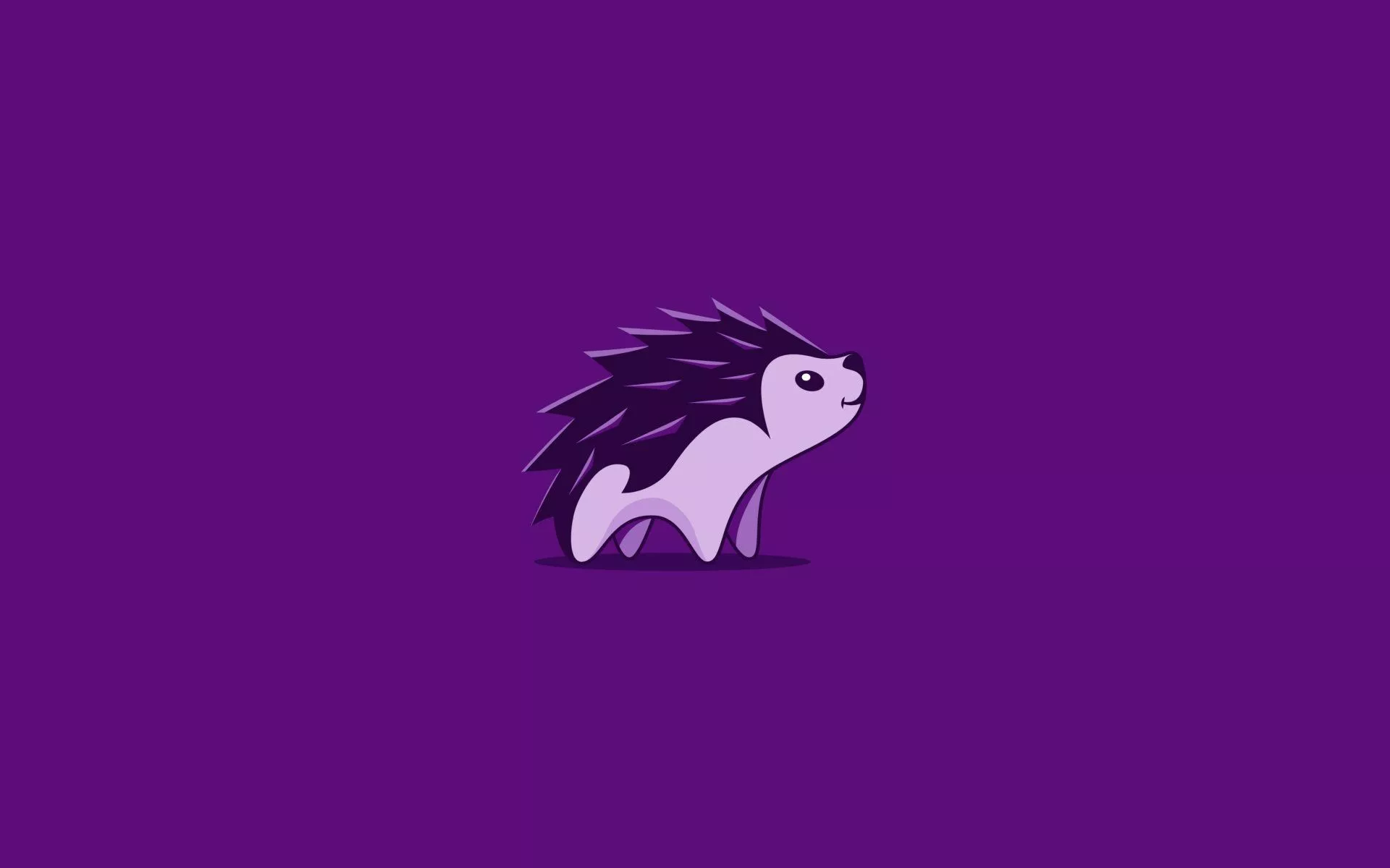 Hedgehog Minimalist HD Wallpaperx2700