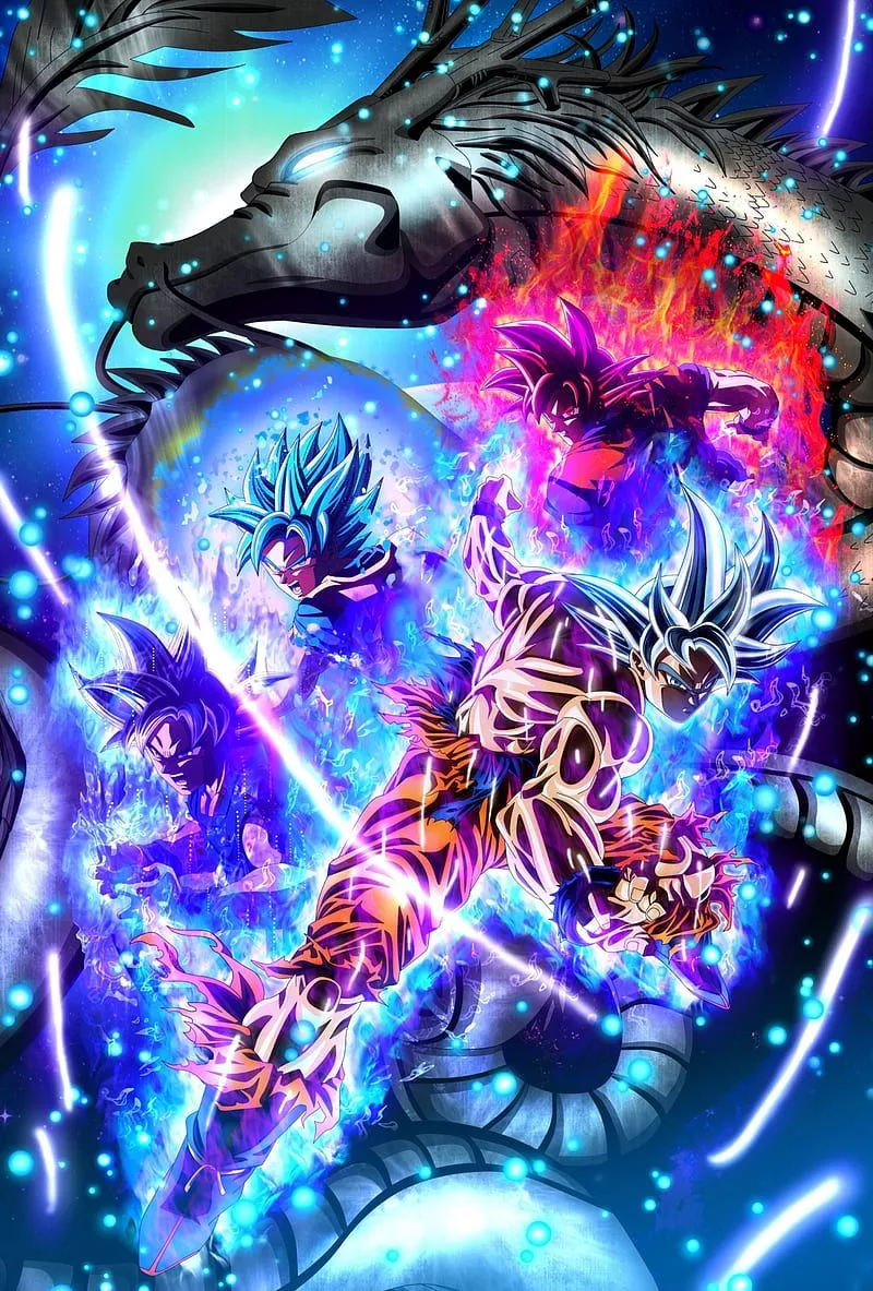 Dragon ball super goku, vegeta, rose, HD phone wallpaper