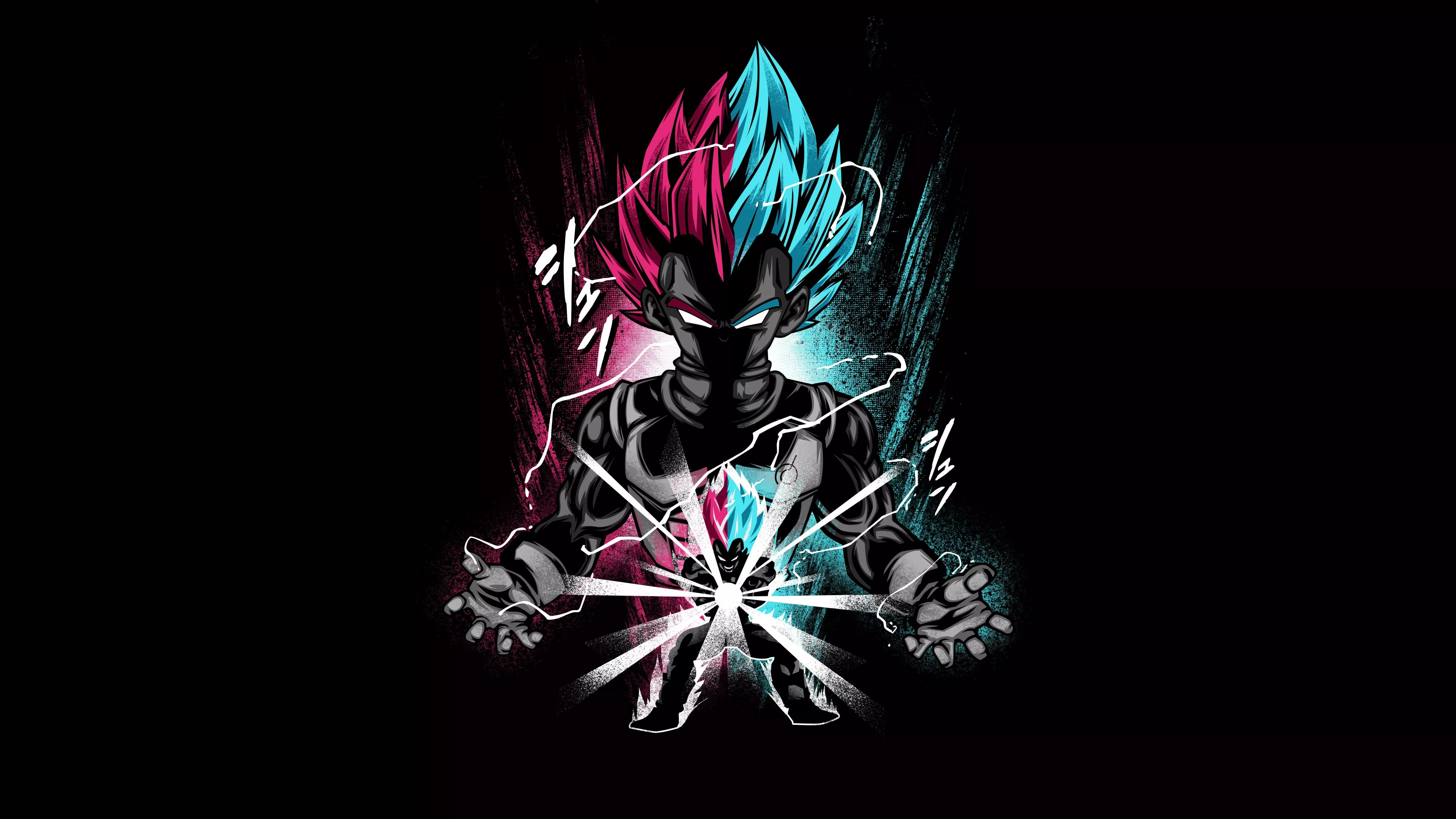 Vegeta Wallpaper 4K, Dragon Ball Z