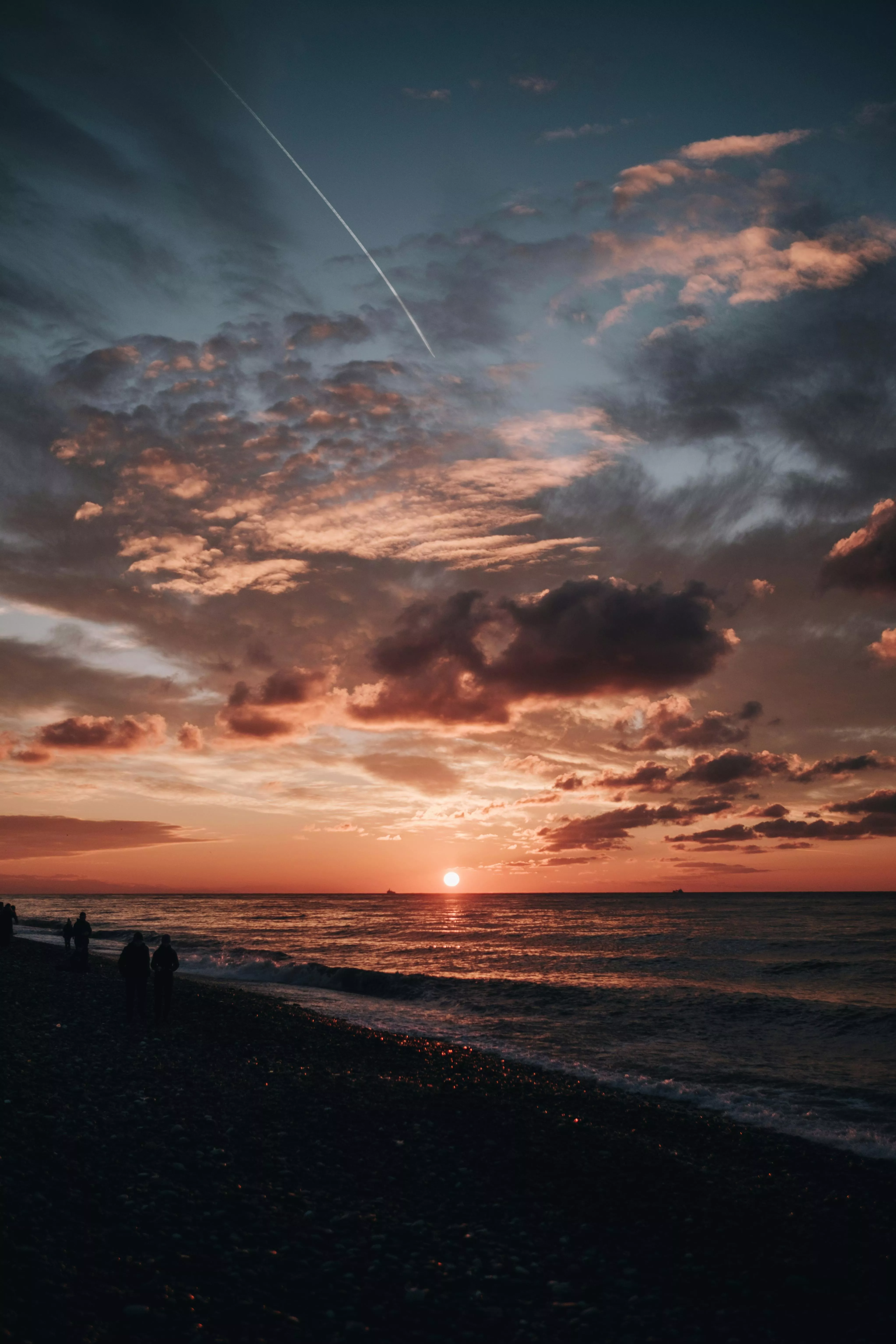 Sunset over the Sea · Free