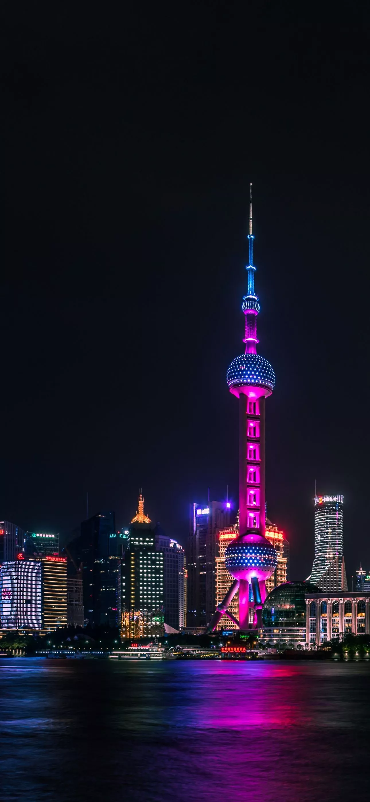 Shanghai City Wallpaper 4K, Skyline