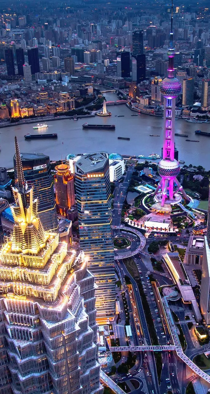 iPhone X Wallpaper. City view night