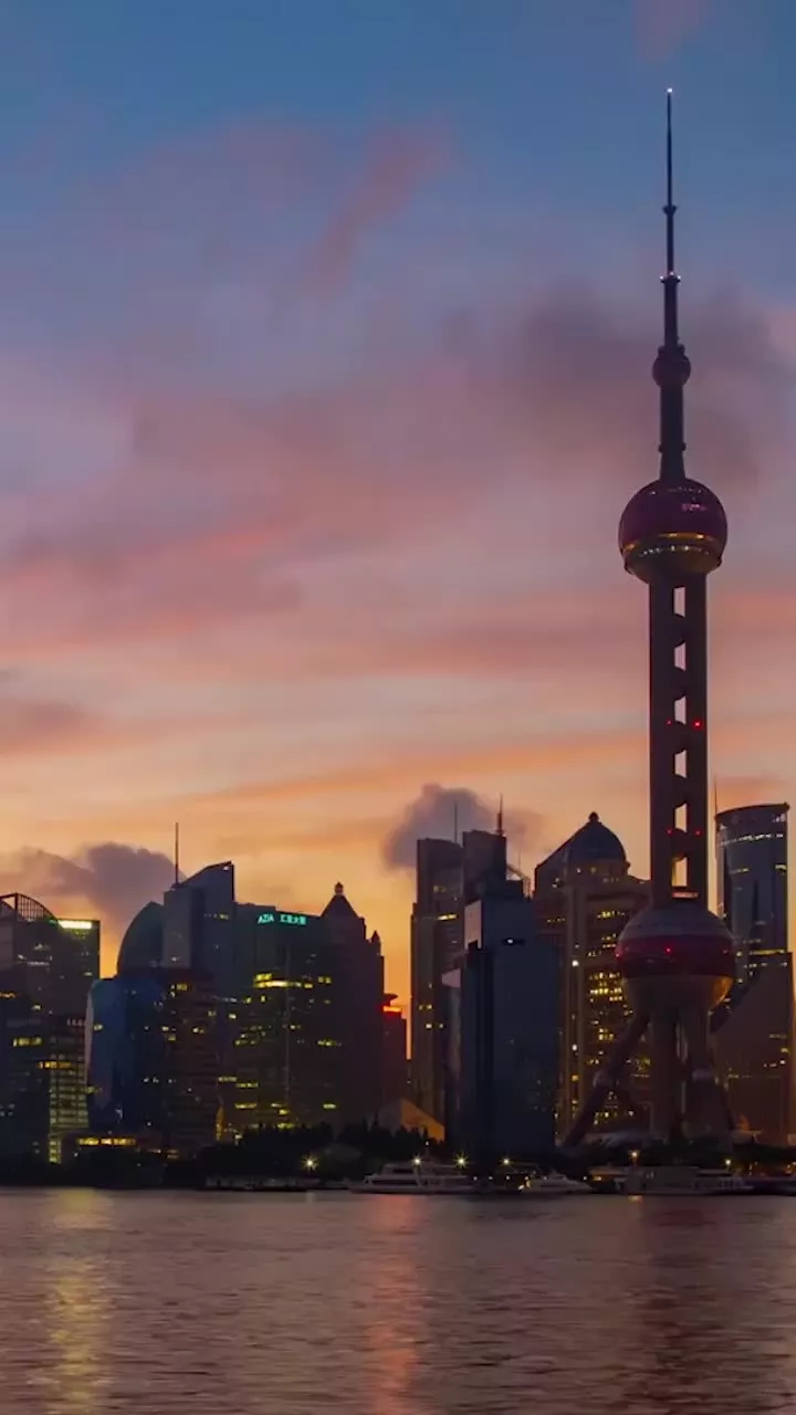 Sunrise in Shanghai Mobile Live Wallpaper