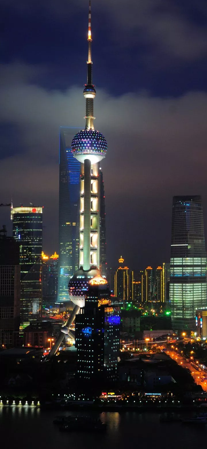 China Man Made Shanghai Phone Wallpaper