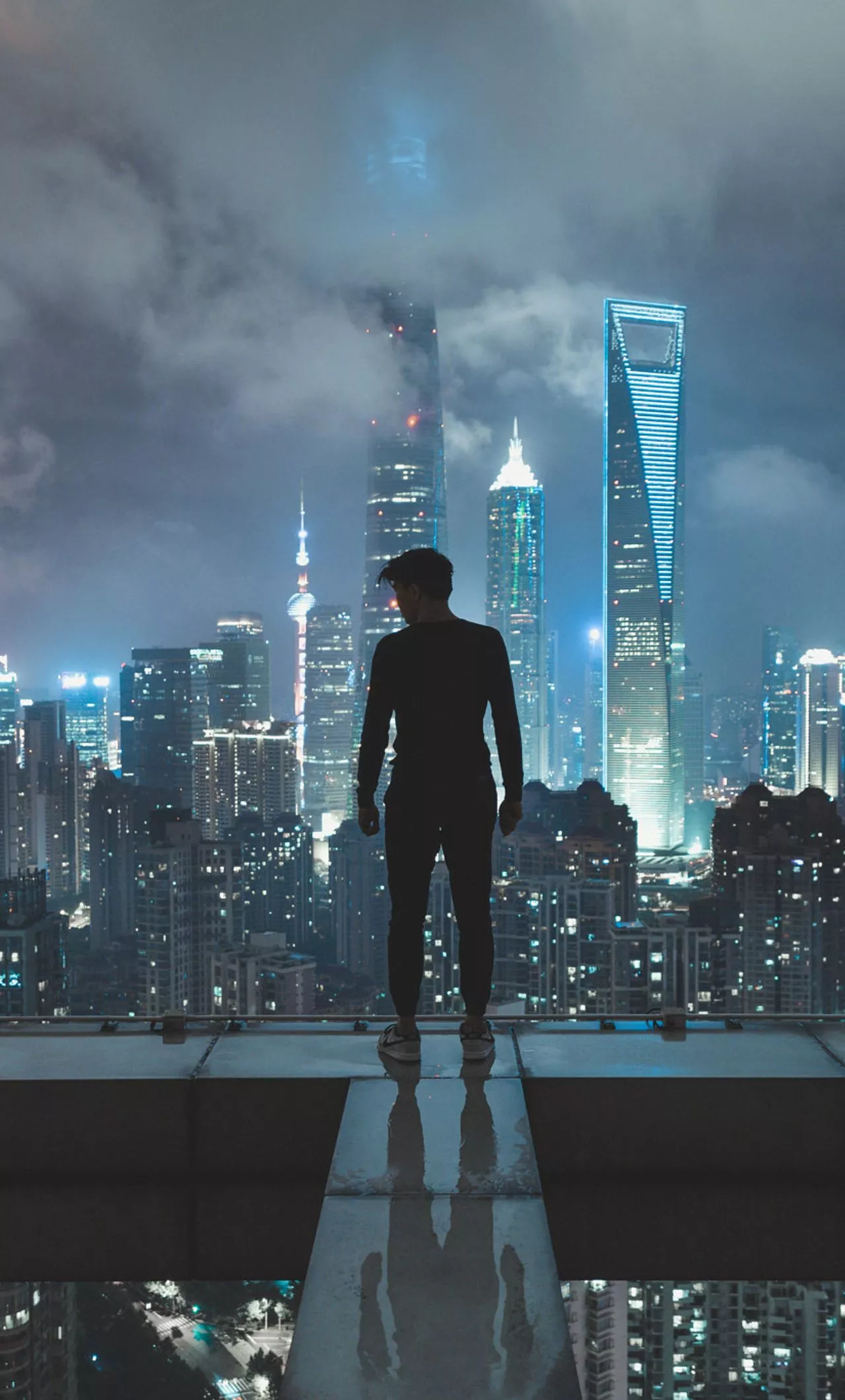 Shanghai Skyscraper Cityscape