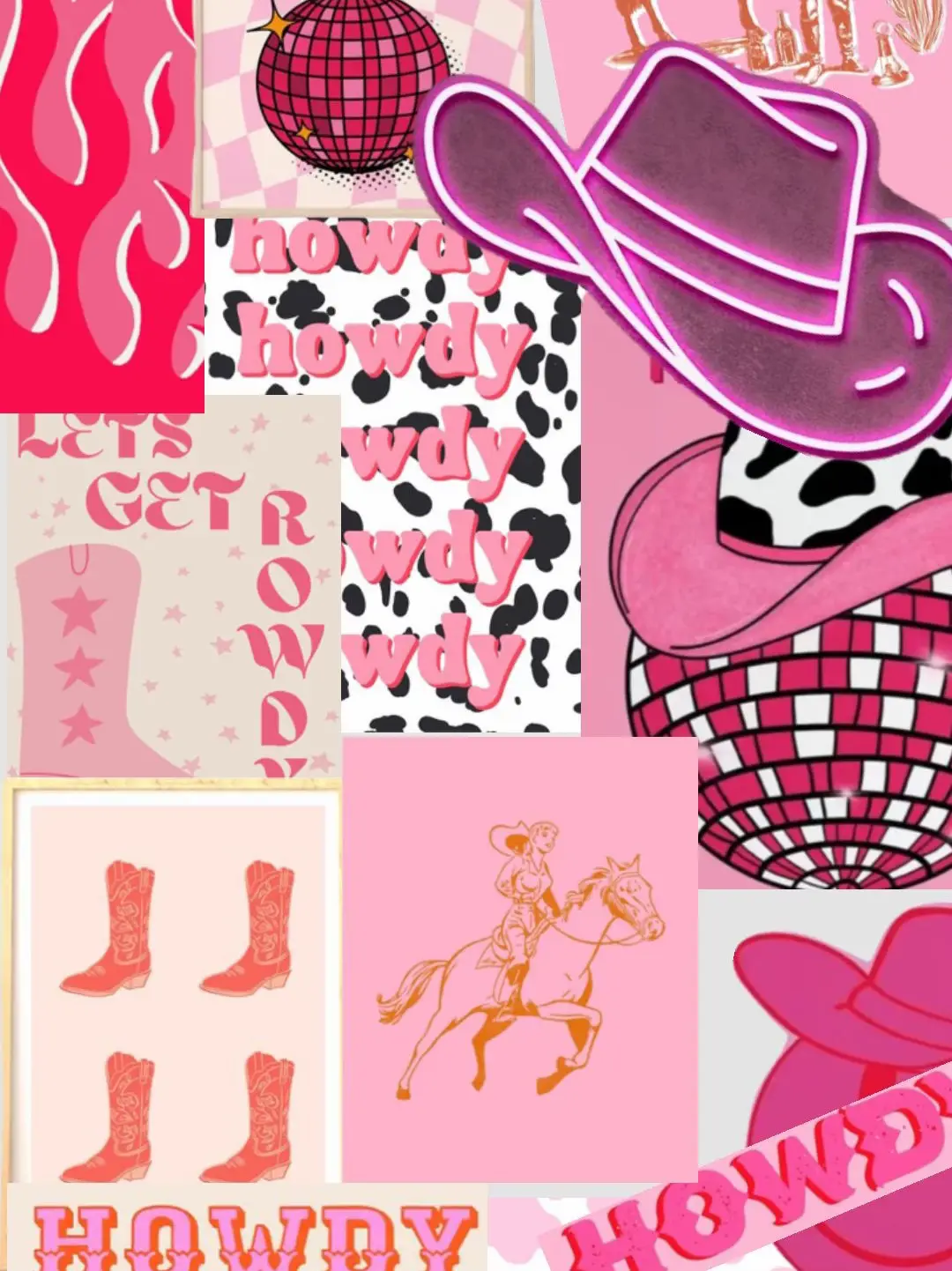 Cute cowgirl wallpaper